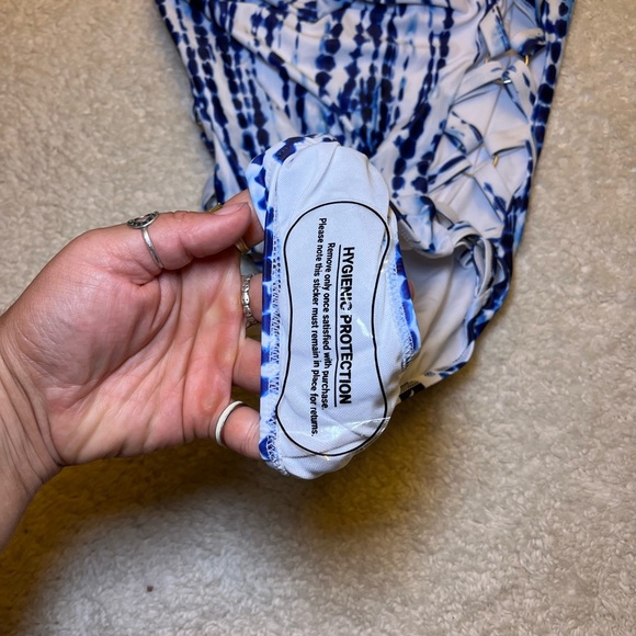 NWT Tempt Me Side Crisscross One Piece - Picture 6 of 11